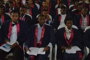 Read more about the article VC REITERATES HARD WORK AND OBEDIENCE TO THE RULES AT SAU 12TH MATRICULATION